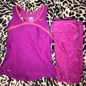 💖Reversible Leggings + Nike Top 💖